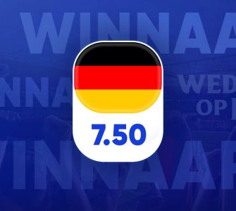 Duitsland winnaar EK 2024 - 7.50 odds